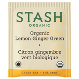 Organic Lemon Ginger Green Tea